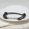 men's ID bar bracelet sterling silver